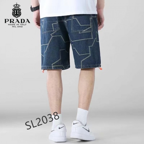 Replica Prada Pants For Men #870924 $40.00 USD for Wholesale