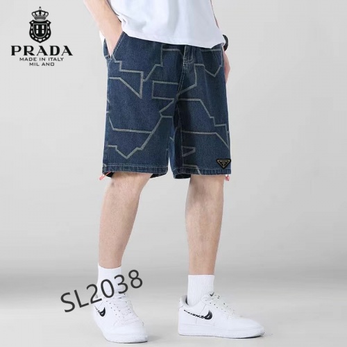 Replica Prada Pants For Men #870924 $40.00 USD for Wholesale