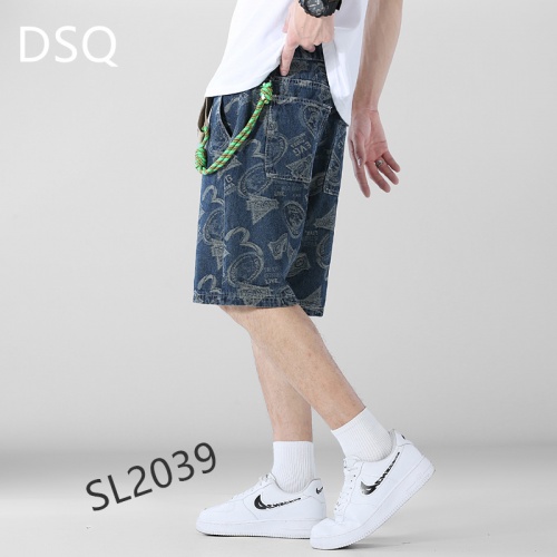 Replica Dsquared Pants For Men #870926 $40.00 USD for Wholesale