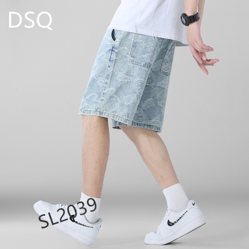 Replica Dsquared Pants For Men #870927 $40.00 USD for Wholesale
