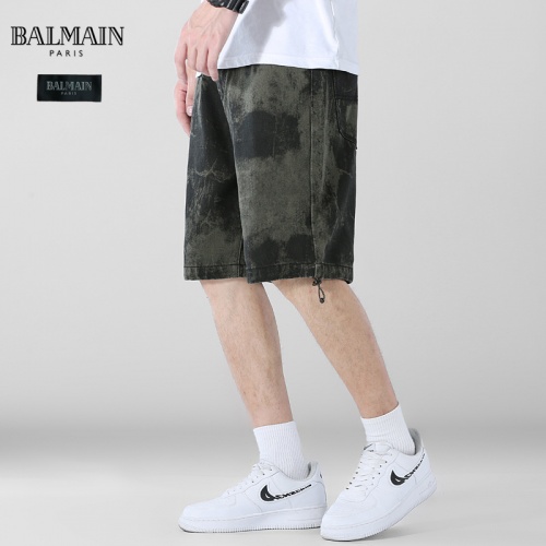 Replica Balmain Jeans For Men #870932 $40.00 USD for Wholesale