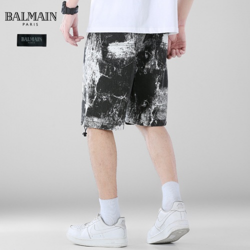 Replica Balmain Jeans For Men #870933 $40.00 USD for Wholesale