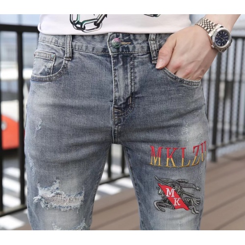 Replica Burberry Jeans For Men #870957 $48.00 USD for Wholesale