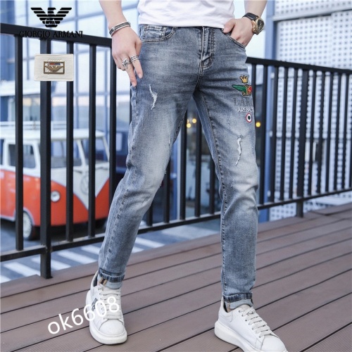 Replica Armani Jeans For Men #870971 $48.00 USD for Wholesale