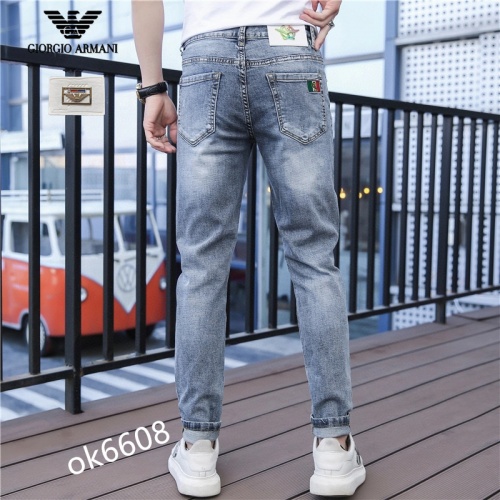 Replica Armani Jeans For Men #870971 $48.00 USD for Wholesale