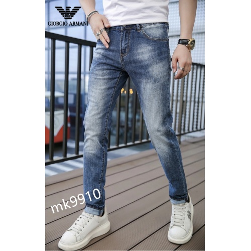 Replica Armani Jeans For Men #870972 $48.00 USD for Wholesale