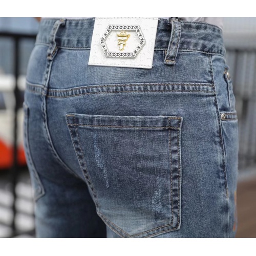 Replica Fendi Jeans For Men #870977 $48.00 USD for Wholesale
