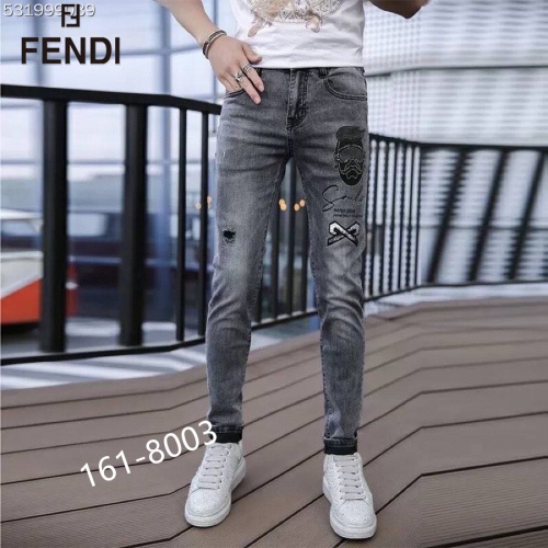 Fendi Jeans For Men #870979 $48.00 USD, Wholesale Replica Fendi Jeans