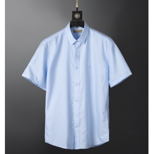 Burberry Shirts Short Sleeved For Men #871013 $32.00 USD, Wholesale Replica Burberry Shirts