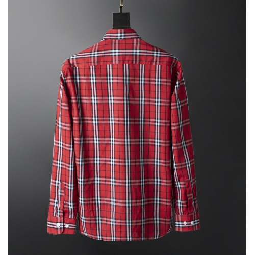 Replica Burberry Shirts Long Sleeved For Men #871024 $32.00 USD for Wholesale