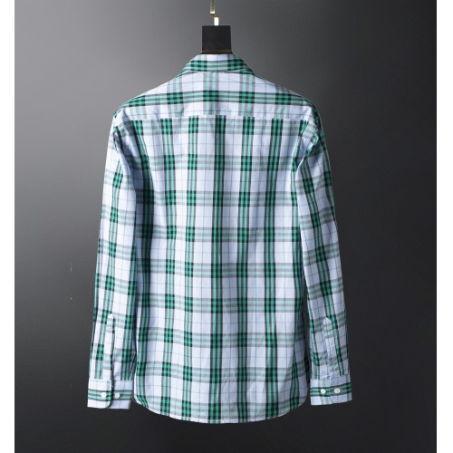 Replica Burberry Shirts Long Sleeved For Men #871025 $32.00 USD for Wholesale