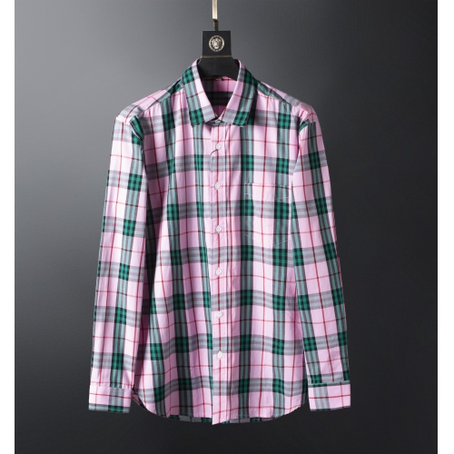 Burberry Shirts Long Sleeved For Men #871026 $32.00 USD, Wholesale Replica Burberry Shirts