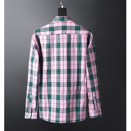Replica Burberry Shirts Long Sleeved For Men #871026 $32.00 USD for Wholesale