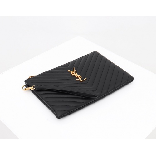 Replica Yves Saint Laurent AAA Wallets For Women #871063 $68.00 USD for Wholesale