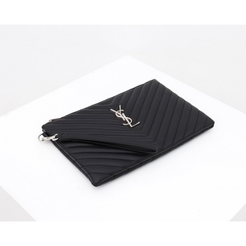 Replica Yves Saint Laurent AAA Wallets For Women #871064 $68.00 USD for Wholesale