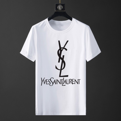 Replica Yves Saint Laurent YSL Tracksuits Short Sleeved For Men #871107 $68.00 USD for Wholesale