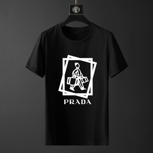 Replica Prada Tracksuits Short Sleeved For Men #871128 $68.00 USD for Wholesale