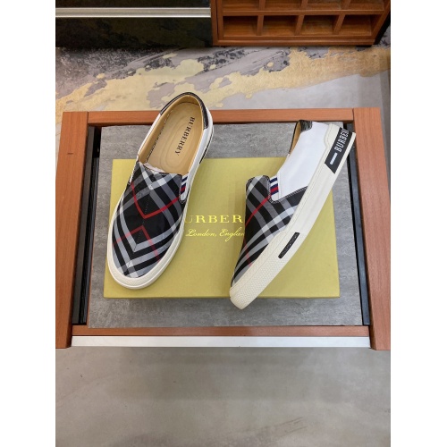 Replica Burberry Casual Shoes For Men #871154 $72.00 USD for Wholesale
