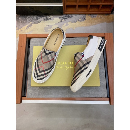 Replica Burberry Casual Shoes For Men #871155 $72.00 USD for Wholesale