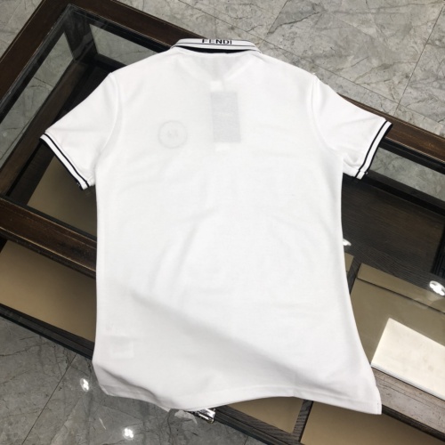 Replica Fendi T-Shirts Short Sleeved For Men #871293 $40.00 USD for Wholesale