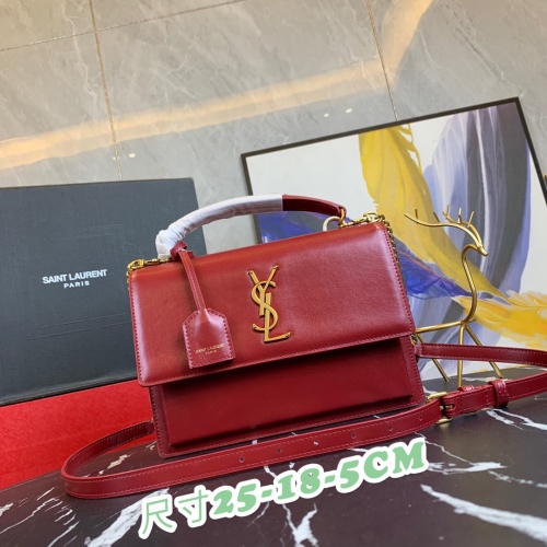 Yves Saint Laurent YSL AAA Messenger Bags For Women #871373 $220.00 USD, Wholesale Replica Yves Saint Laurent YSL AAA Messenger Bags