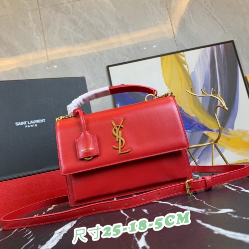 Yves Saint Laurent YSL AAA Messenger Bags For Women #871374 $220.00 USD, Wholesale Replica Yves Saint Laurent YSL AAA Messenger Bags