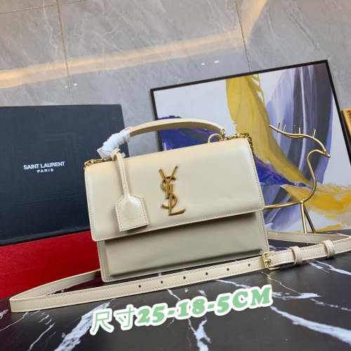 Yves Saint Laurent YSL AAA Messenger Bags For Women #871375 $220.00 USD, Wholesale Replica Yves Saint Laurent YSL AAA Messenger Bags