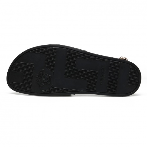 Replica Versace Slippers For Men #871378 $65.00 USD for Wholesale