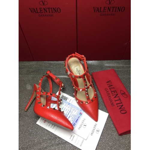Replica Valentino Sandal For Women #871407 $92.00 USD for Wholesale
