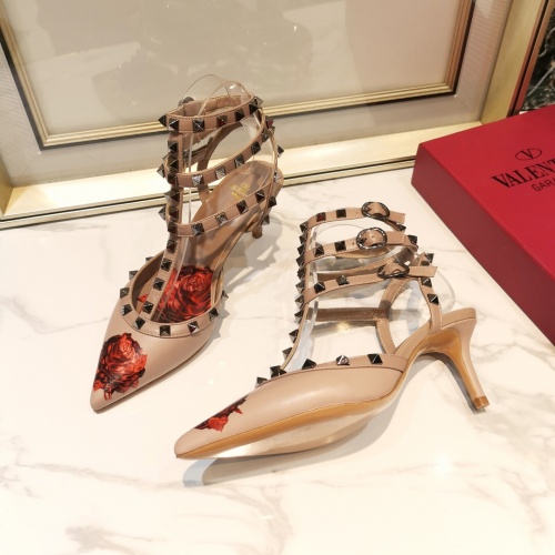 Replica Valentino High-Heeled Shoes For Women #871417 $92.00 USD for Wholesale