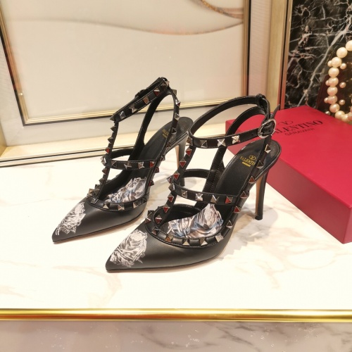 Valentino High-Heeled Shoes For Women #871420 $92.00 USD, Wholesale Replica Valentino High-Heeled Shoes