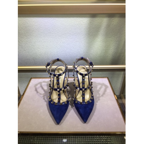 Valentino High-Heeled Shoes For Women #871451 $85.00 USD, Wholesale Replica Valentino High-Heeled Shoes