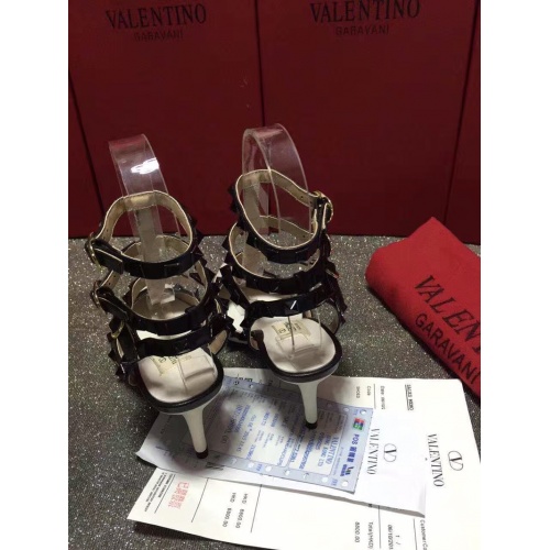 Replica Valentino High-Heeled Shoes For Women #871459 $85.00 USD for Wholesale