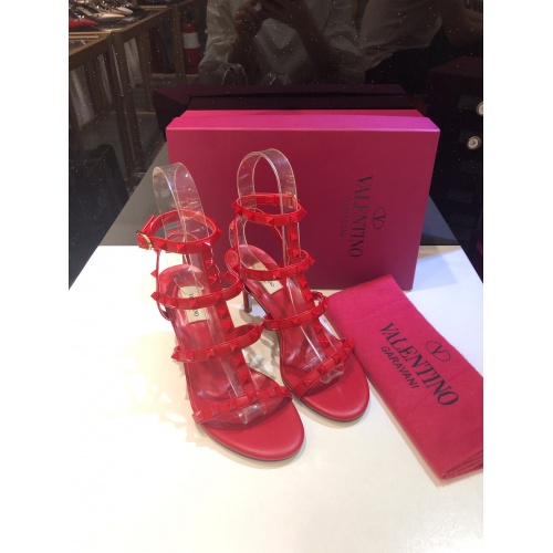 Valentino Sandal For Women #871470 $85.00 USD, Wholesale Replica Valentino Sandal