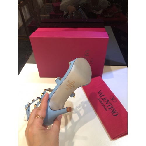 Replica Valentino Sandal For Women #871475 $85.00 USD for Wholesale