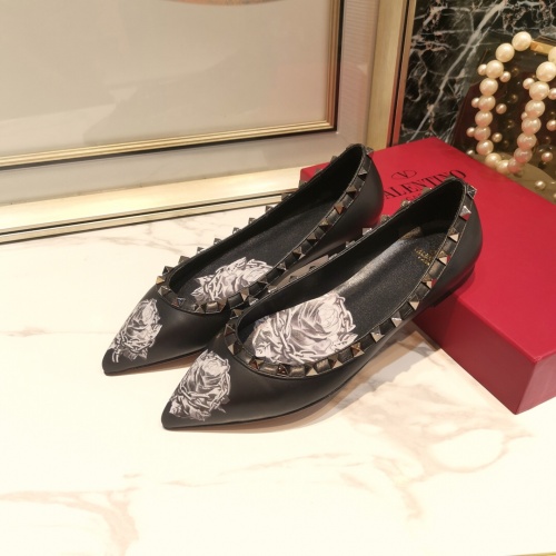 Valentino Flat Shoes For Women #871508 $85.00 USD, Wholesale Replica ...