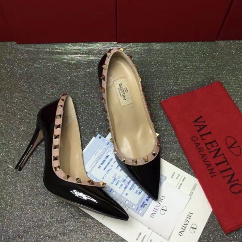 Replica Valentino High-Heeled Shoes For Women #871534 $81.00 USD for Wholesale