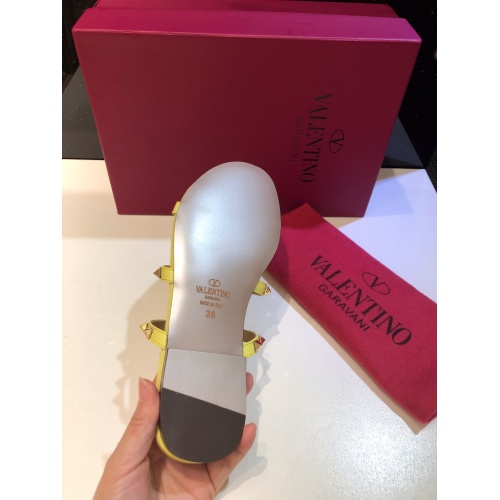 Replica Valentino Slippers For Women #871552 $72.00 USD for Wholesale
