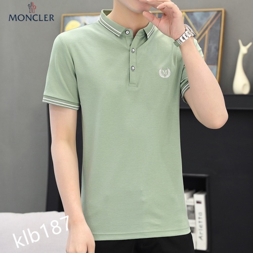 Moncler T-Shirts Short Sleeved For Men #871584 $29.00 USD, Wholesale Replica Moncler T-Shirts