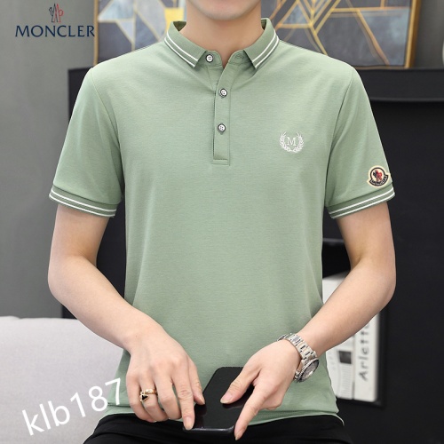 Replica Moncler T-Shirts Short Sleeved For Men #871584 $29.00 USD for Wholesale