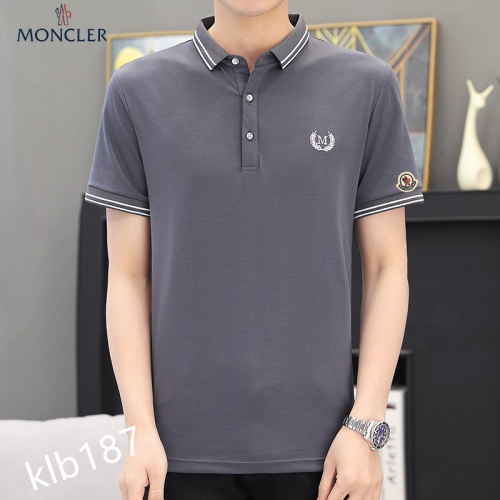 Moncler T-Shirts Short Sleeved For Men #871585 $29.00 USD, Wholesale Replica Moncler T-Shirts
