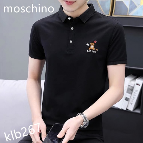 Moschino T-Shirts Short Sleeved For Men #871597 $29.00 USD, Wholesale Replica Moschino T-Shirts