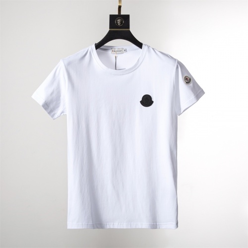 Moncler T-Shirts Short Sleeved For Men #871893 $25.00 USD, Wholesale Replica Moncler T-Shirts
