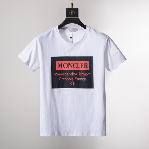 Moncler T-Shirts Short Sleeved For Men #871902 $25.00 USD, Wholesale Replica Moncler T-Shirts