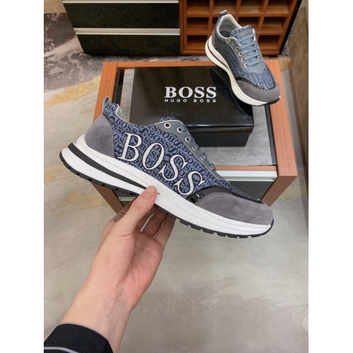 Replica Boss Fashion Shoes For Men #872125 $80.00 USD for Wholesale