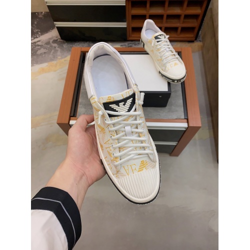 Replica Armani Casual Shoes For Men #872159 $76.00 USD for Wholesale