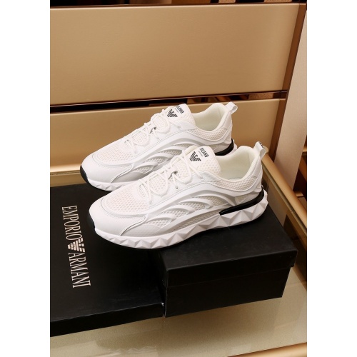 Replica Armani Casual Shoes For Men #872163 $85.00 USD for Wholesale