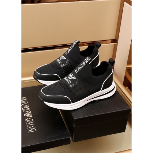 Replica Armani Casual Shoes For Men #872176 $85.00 USD for Wholesale