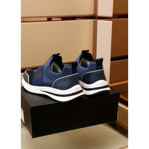 Replica Armani Casual Shoes For Men #872178 $85.00 USD for Wholesale