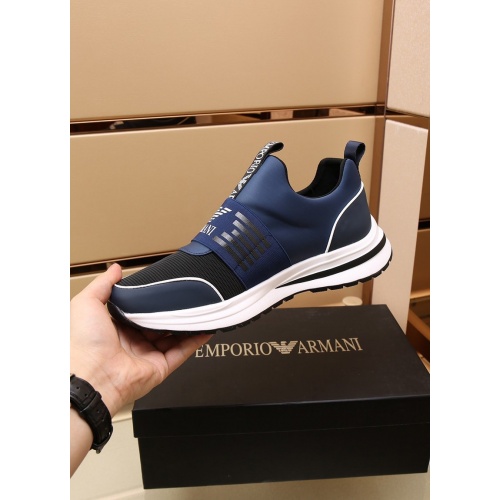 Replica Armani Casual Shoes For Men #872178 $85.00 USD for Wholesale